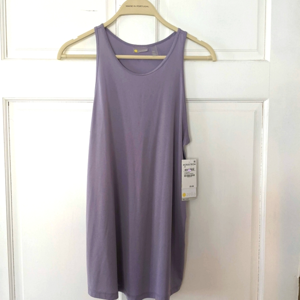 Zella NWT purple all day tank